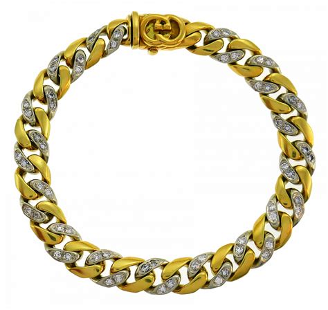 gucci chain link bracelet